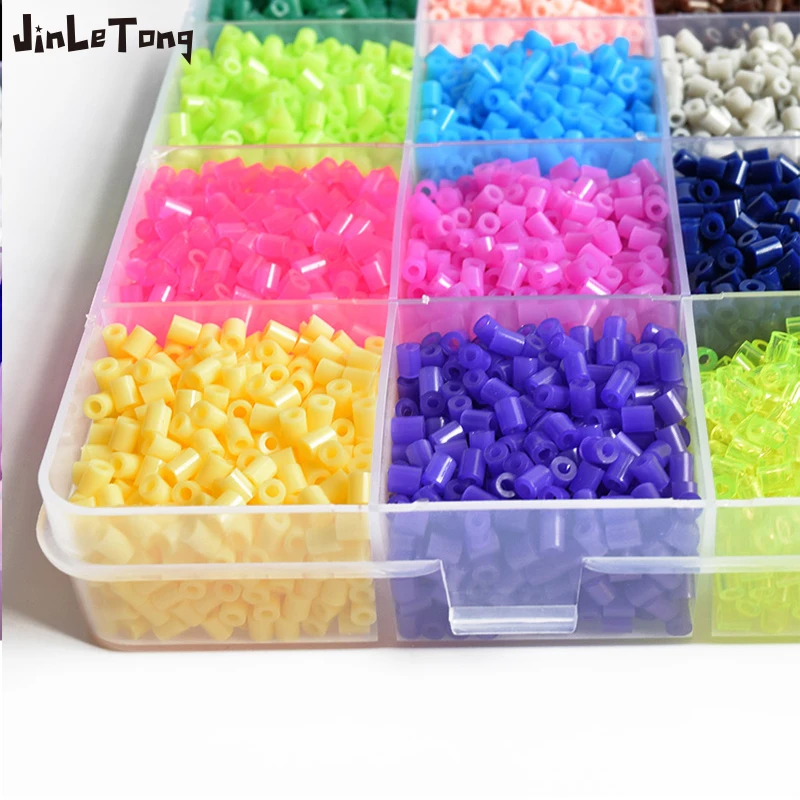 13000pcs 24 Grid 2.6mm Hama Beads For Kids Hama Lron Fuse Beads Diy Puzzles High Quality Gift Children Toy Model Building Kit