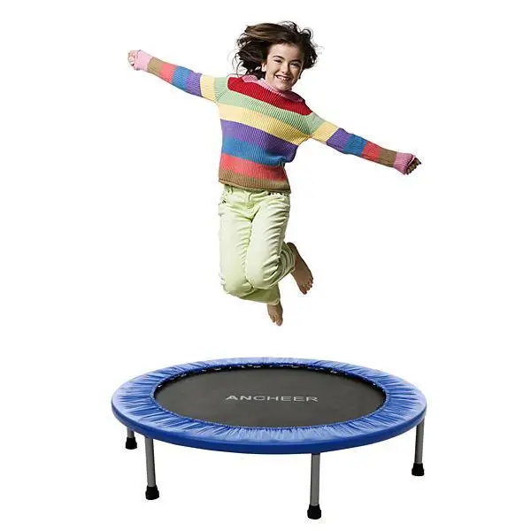 

Outdoot Trampoline Jumping Trampolines Trampoline For Kids Bounce for Black Fitness Equipment General Round Frame
