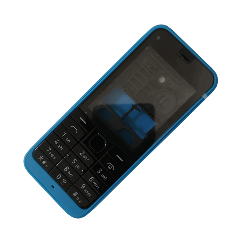 BINYEAE, пластиковый чехол для Nokia 220, лицевая рамка+ средняя+ задняя крышка+ клавиатура+ логотип