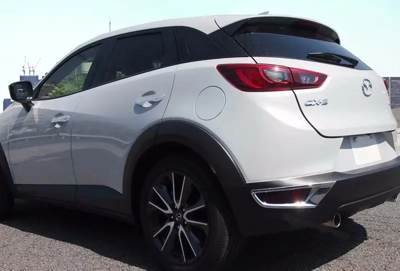 Для Mazda CX 3 CX3 2016 2017 2018 2019 ABS хромированный перезаряжаемый противотуманный фонарь