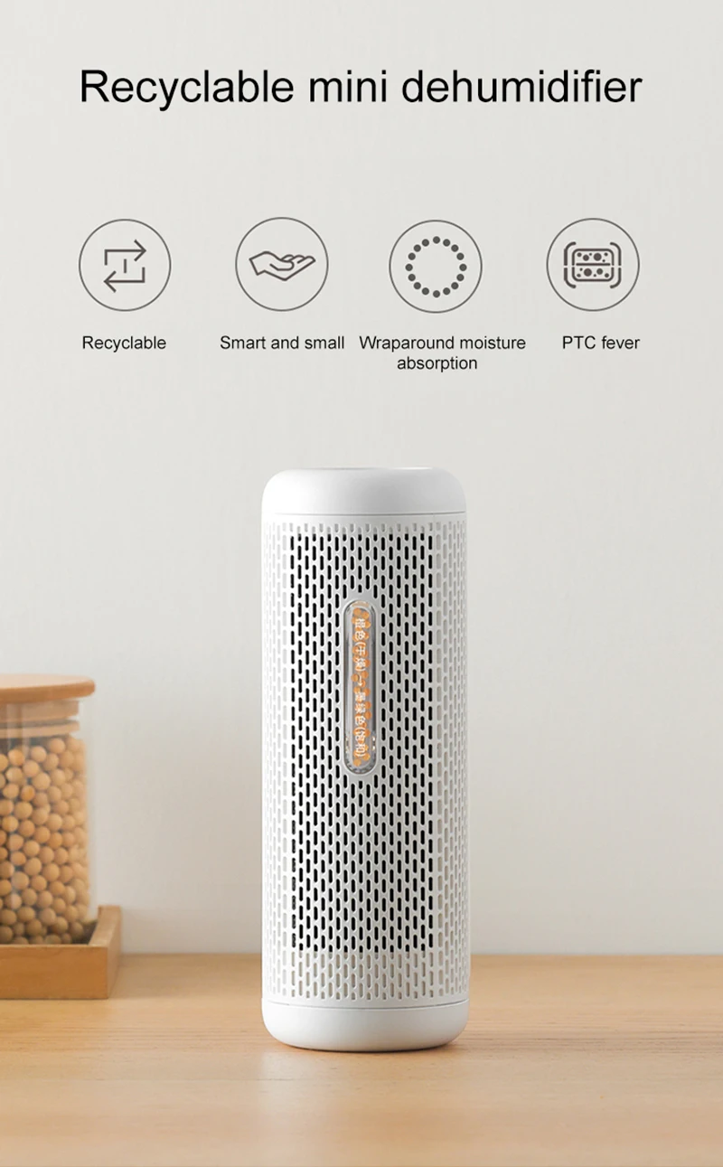 Xiaomi Deerma Mini Dehumidifier PTC Heater Humidity Air Dryer 2