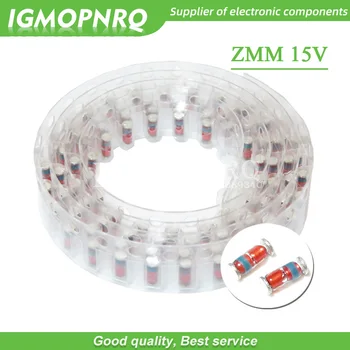 

200PCS ZMM 15V LL34 SMD Zener diode package 1/2W 0.5w Chip Zener diode