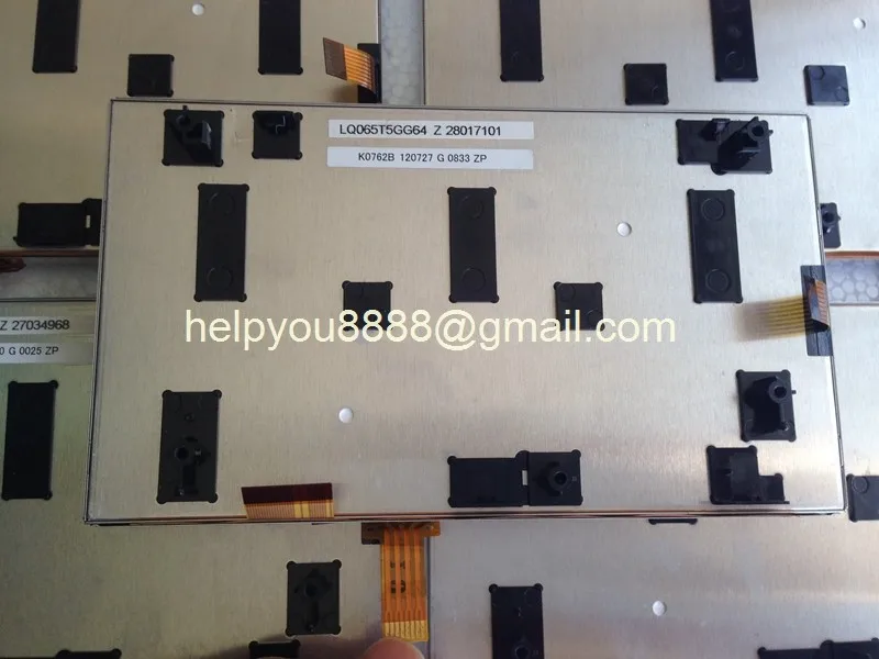 LQ065T5GG64 screen with touch panel for Jeep chrysler (3)