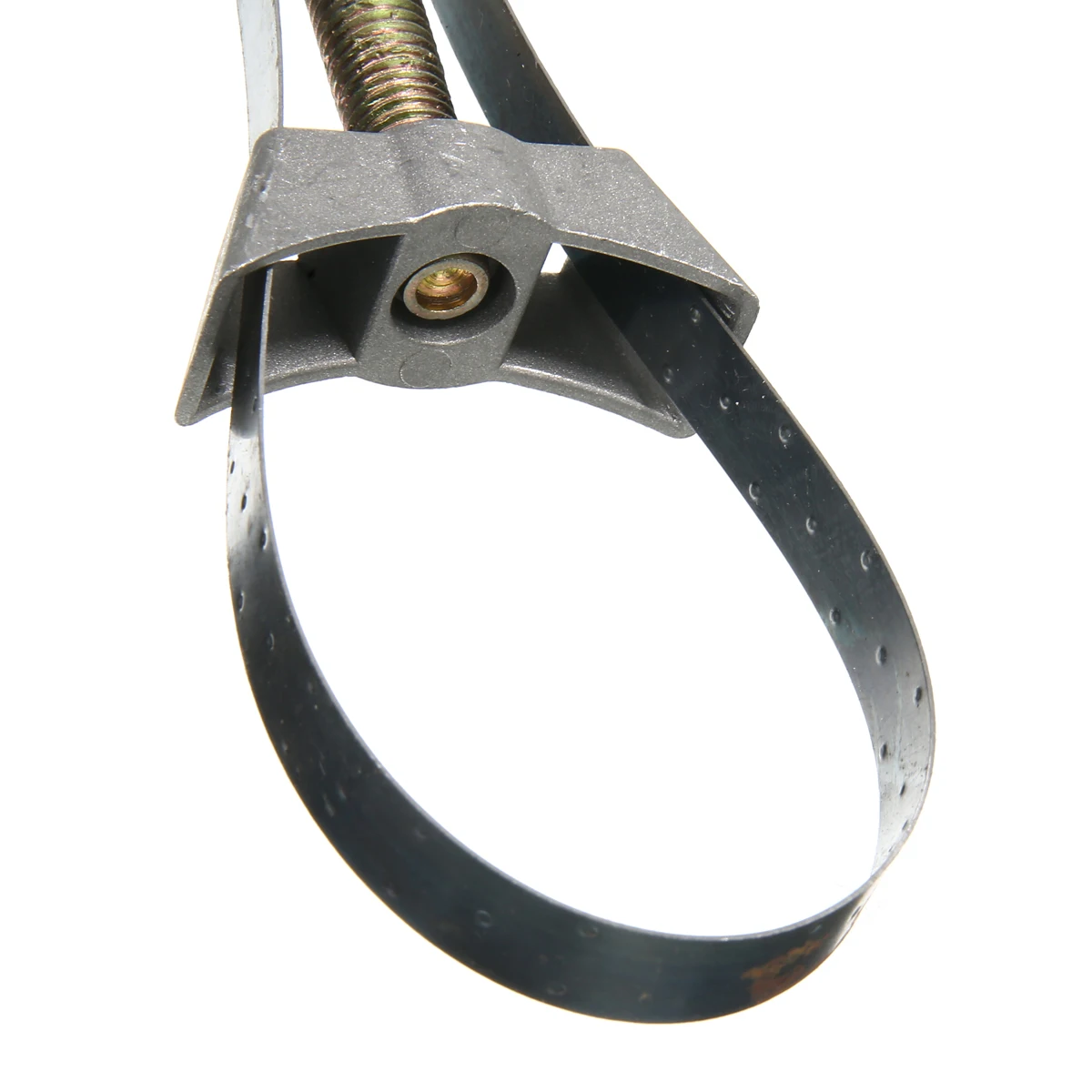 1pc Aluminium Car Auto Oil Filter Removal Strap Wrench Disassembly Repair Tool Adjustable 60mm To 120mm Diameter