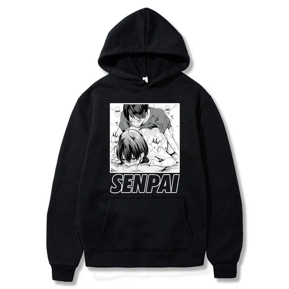 Толстовка Hentai Waifu Senpai Ahegao Otaku Vaporwave Harajuku модная мужская и женская толстовка с