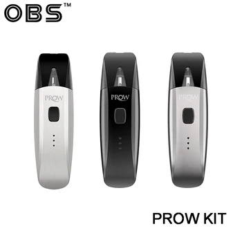 

Original OBS Prow Pod Kit 300mAh battery 1.5ml cartridge & 1.4ohm coil Electronic Cigarette bottom airflow Vaporizer Kit