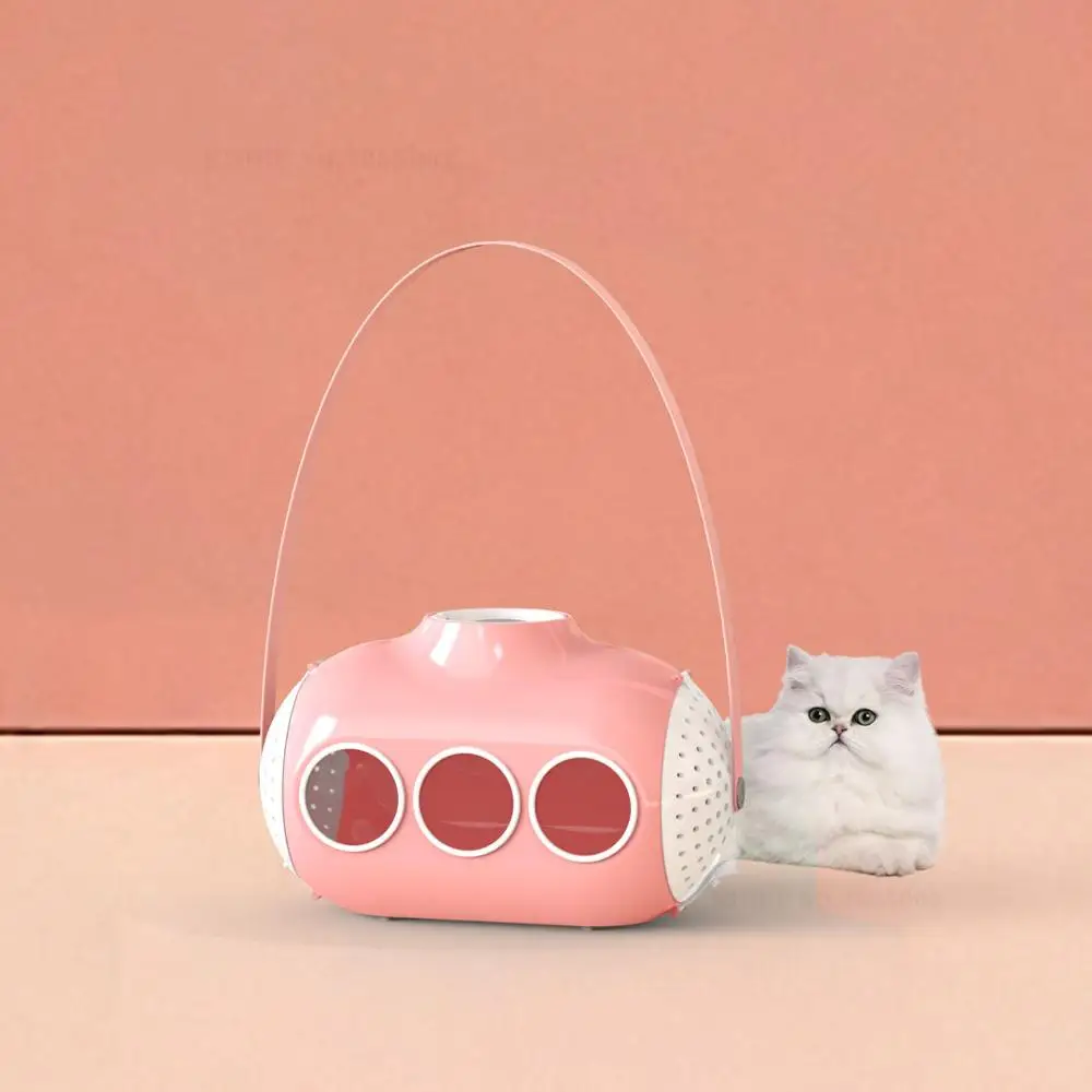 Xiaomi переносная сумка-переноска для домашних животных дорожная сумка для щенков и кошек прозрачный космический рюкзак для домашних животных капсула сумка для домашних животных рюкзак для переноски кошек