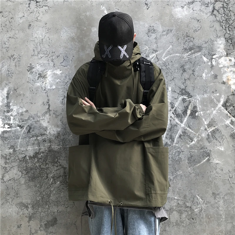 Neploe Осень Harajuku куртка с капюшоном Женская Для мужчин Винтаж Повседневная флисовая куртка для мужчин, с длинным рукавом, уличные, тонкая верхняя одежда 55056