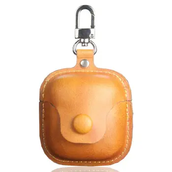 

Leather Case Protective Cover Keychain for J-BL TUNE 220TWS Bluetooth Headset