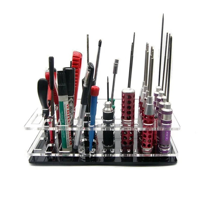 

RC Screwdriver Shelf Hex Screwdriver Tool Kit Stand Holder FPV Tool Storage Rack 20% OFF