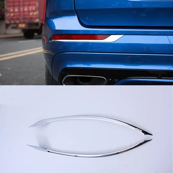 

ABS Chrome Car Rear Fog Light lamp Cover Frame Trim 2Pcs/Set For Volvo XC60 2018 2019 Accessories