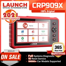 LAUNCH X431 CRP909X OBD2 Scanner Full System Code Reader wifi Diagnostic Tool OBD Automotive Tool TPMS IMMO Diagnostic Scanner