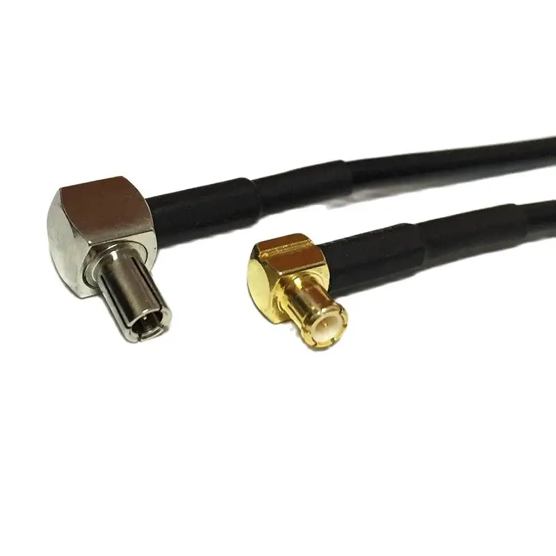 New Wireless Modem Wire TS9 Right Angle To MCX Male Plug Right Angle Connector RG174 Cable 20CM 8