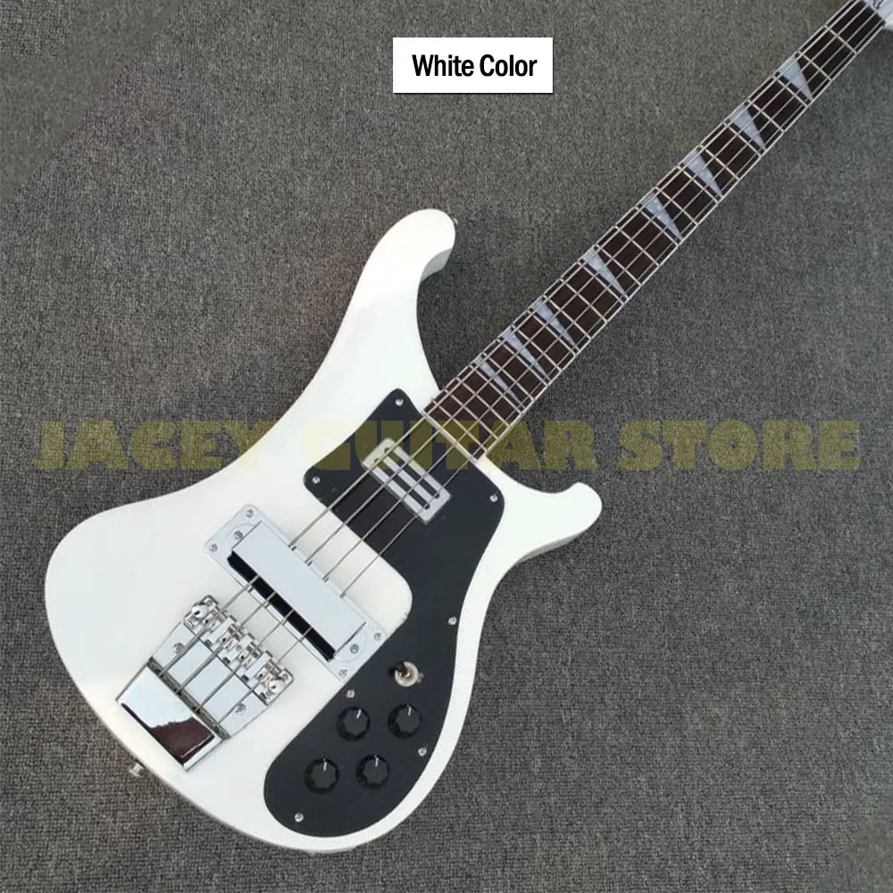 Китайский OEM завод rickenback 4003 синяя/белая/черная/бурливуд/вишневая электрическая