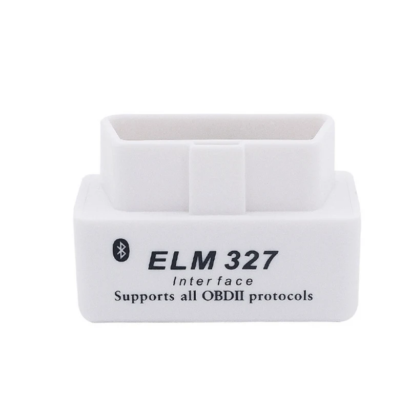 Высокое качество Мини ELM 327 Bluetooth V1.5 PIC18F25K80 Мини ELM327 1,5 OBD2 автомобильный диагностический инструмент поддержка J1850 - Цвет: Черный