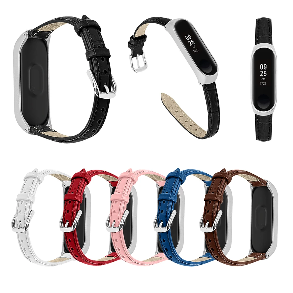 Для Xiaomi mi Band 4 mi Band 3 ремешок для умных часов ремешок для часов из натуральной кожи ремешок для часов для Xiaomi mi Band 4 3 ремешки для браслетов