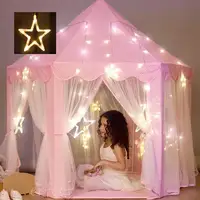 Portable Kids Toy Tipi Tent Ball Pool Princess Girl Castle Play House Children Small House Folding Playtent Baby Tent Chrismas 1
