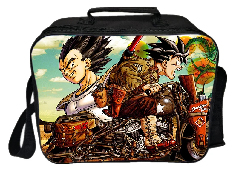 13 Dragon Ball Goku Lunch Bag Insulation Thermal Lunch Bag Fresh Keeping Ice Cooler Bag Vegeta Picnic Camping Shoulder Bag - Цвет: 13