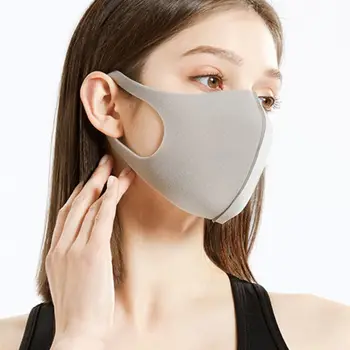

3Pcs/Set Unisex Elastic and three-dimensional 3D design Mouth Mask Dustproof Washable Face Cover Mouth-muffle Earloop