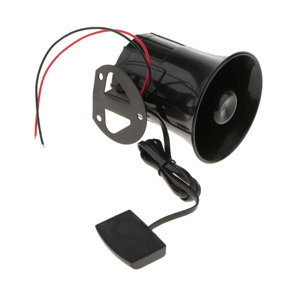 ABS Plastic General Fit Vehicle Electric Air Signal Horns 12V 1A Loudspeaker