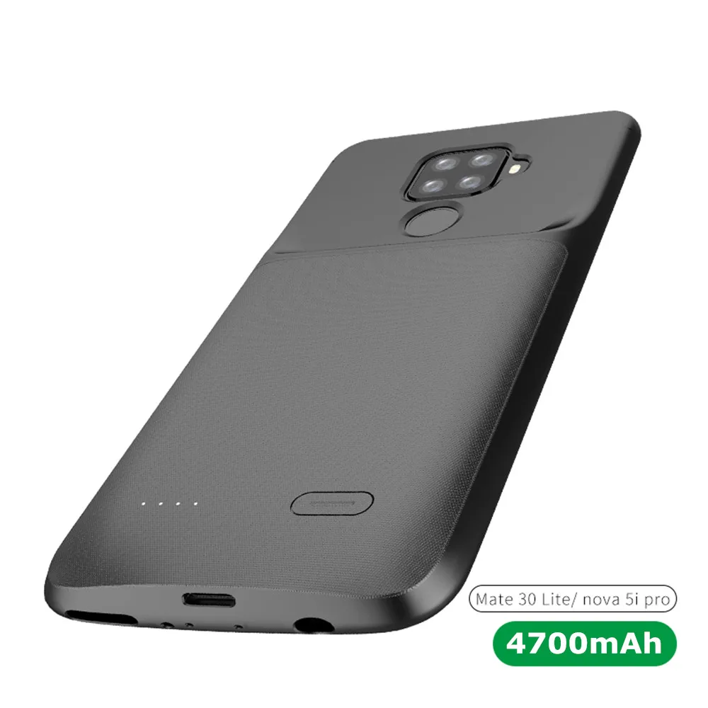 4700 мАч чехол для аккумулятора s для Hauwei mate 30 Lite чехол для аккумулятора внешний аккумулятор чехол для Hauwei Nova 5i Pro