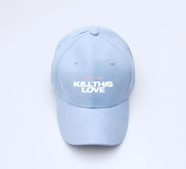 Kpop blackpink kill this love кепки с принтом модная унисекс k-pop модная Регулируемая замшевая ткань casquette
