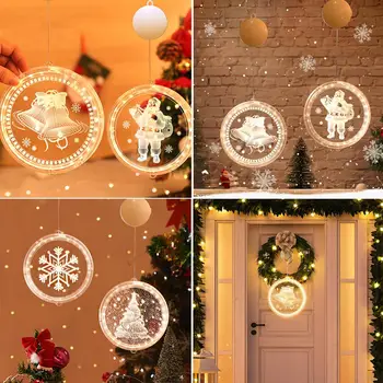 

Christmas Hang Lights Merry Christmas Decoration for Home 2020 Christmas Ornaments New Year 2020 Noel Snowman Santa Claus Xmas