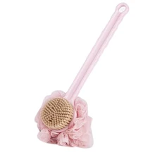 Новинка, длинная пластиковая щетка для ванны и душа, щетка для очистки кожи, щетка для тела, аксессуары для ванной комнаты, инструмент для чистки