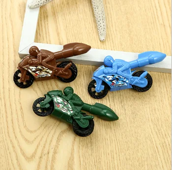 

New Motor Gel Pen Student Stationery Creative Stand Motorcycle Black Neutral Pen 100pcs/Lot Free Shipping Writing Supplies GP643