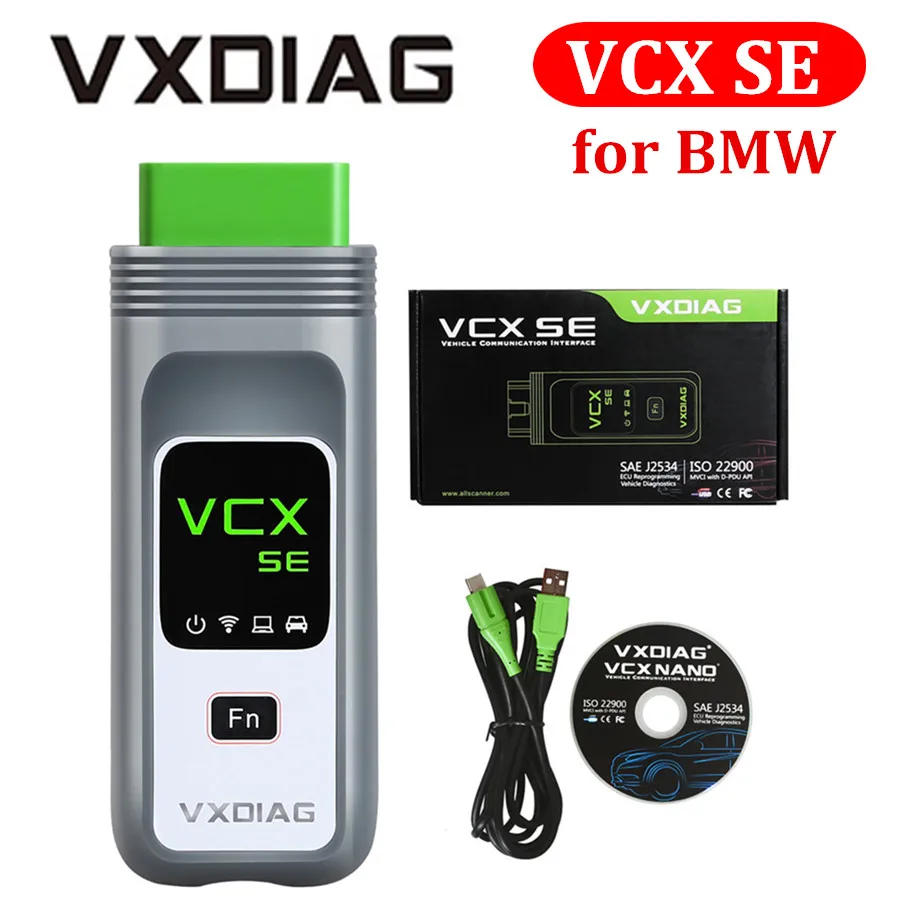 Диагностический инструмент VXDIAG VCX SE для BMW с такой же функцией как A2 A3 следующий Wi