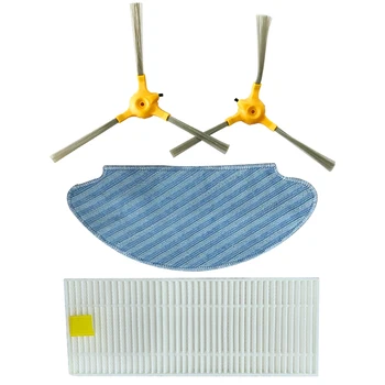 

Side Brushes & Filters Mop Cloth For Isweep X3 Vacuum Cleaner Robot Parts Household Cleaning Tool Corner Brush Mopping Cloth New
