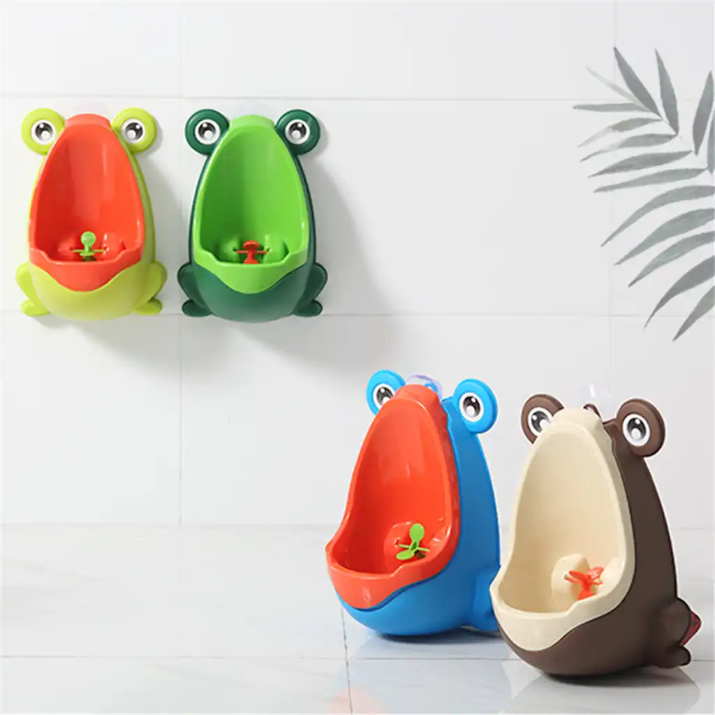 かわいいカエルデザイン便器子供の赤ちゃんの少年トイレ壁掛け幼児トイレおしっこトレーナー浴室 Urinals Aliexpress