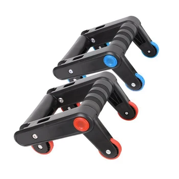 

2pcs AB Roller ABS Abdominal-Muscle Machine Men Use A Slimming Waist Tummy Tuck Machine Exercise Fitness Equipment for Home Gym