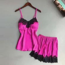 Сексуальная Женская пижама для женщин kigurumi Домашняя одежда ночнушка модное с лямками кружевная одежда для сна, женское белье сексуальное нижнее белье h4