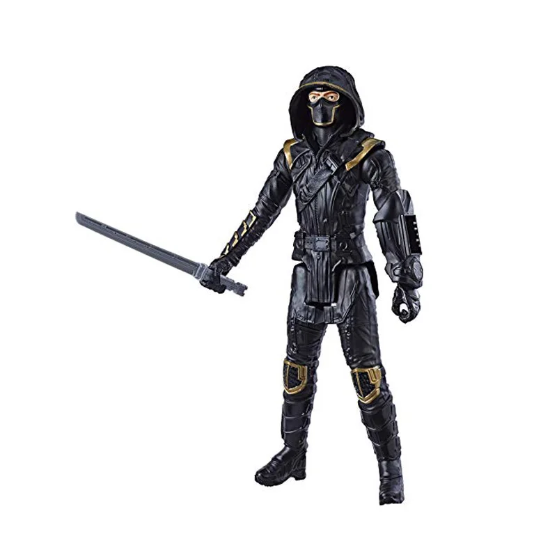 Hawkeye no box Marvel Мстители эндшпиль 12 ''/30 см Капитан Америка, соколиный глаз Тор военная машина человек-муравей Титан герой фигурки игрушки куклы для детей - Цвет: Hawkeye no box