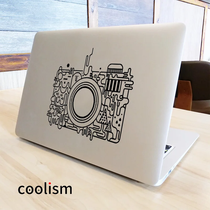 Наклейка для ноутбука с абстрактными линиями стикер Macbook Pro 16 дюймов iPad Air Retina 11 12 13