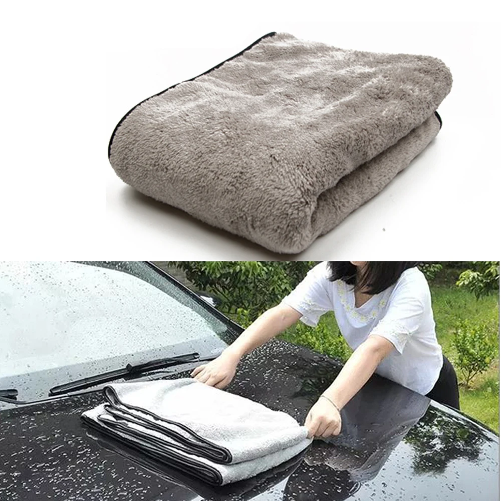 

100X40cm Car Wash Towel Microfiber Car Cleaning Drying Cloth Auto Washing Towels Car Care Detailing Car Wash Accessories