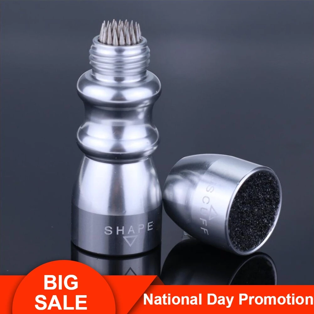 

New Multifunction Bowtie Snooker Billiard Pool Cue Tip 3 in 1 Tool - Shaper, Scuffer, Aerator Professional Shaper Repair Tools