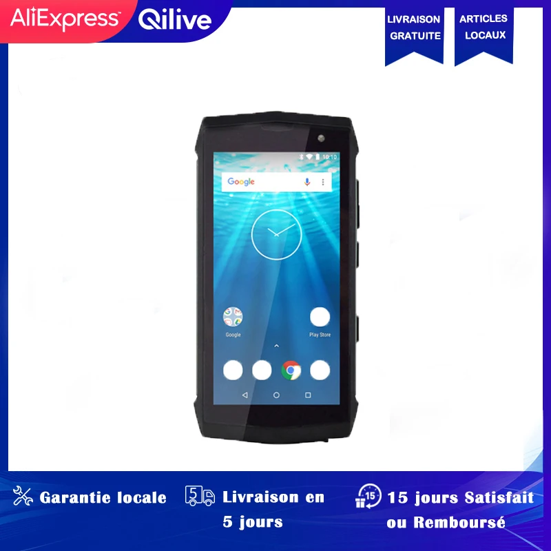

QILIVE Q10 RUGGED PHONE 5'' 18X9 4G 2/16GB IP68 DUAL SIM BLACK /P