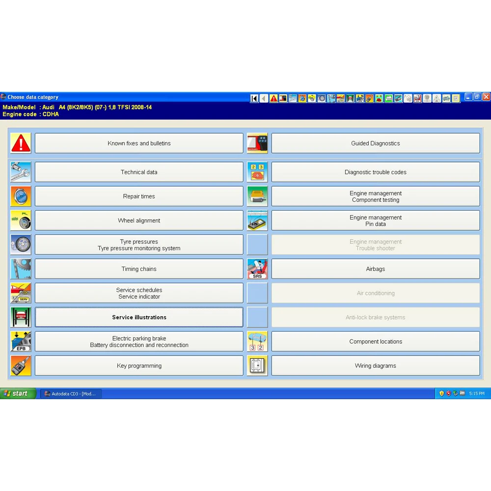 Car Repair Software Car Diagnostic Tool Auto Data 3.45