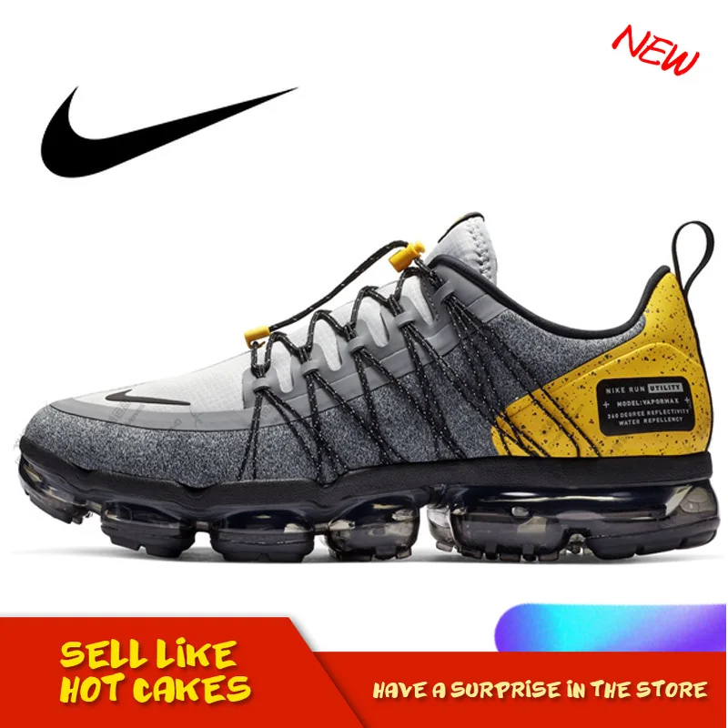 

Original Authentic Nike Vapormax Men's Running Shoes Sneakers Full Palm Cushion Outdoor Comfortable Fashion 2019 New AQ8810