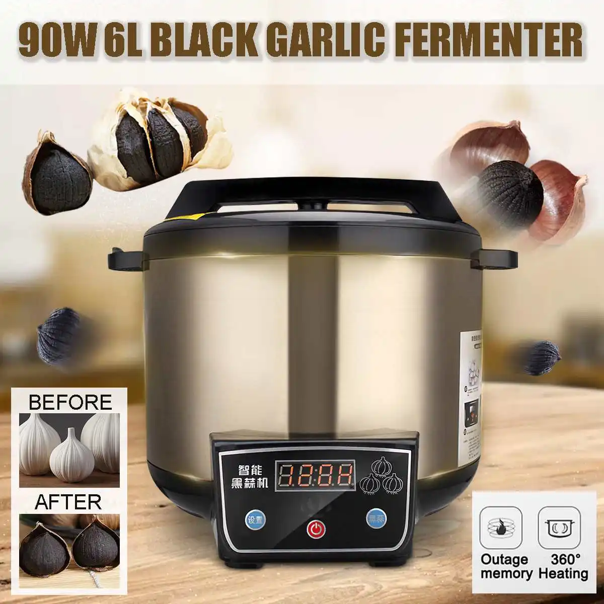Автоматическая ферментирующая машина для чеснока 6 л|Йогуртницы| |
