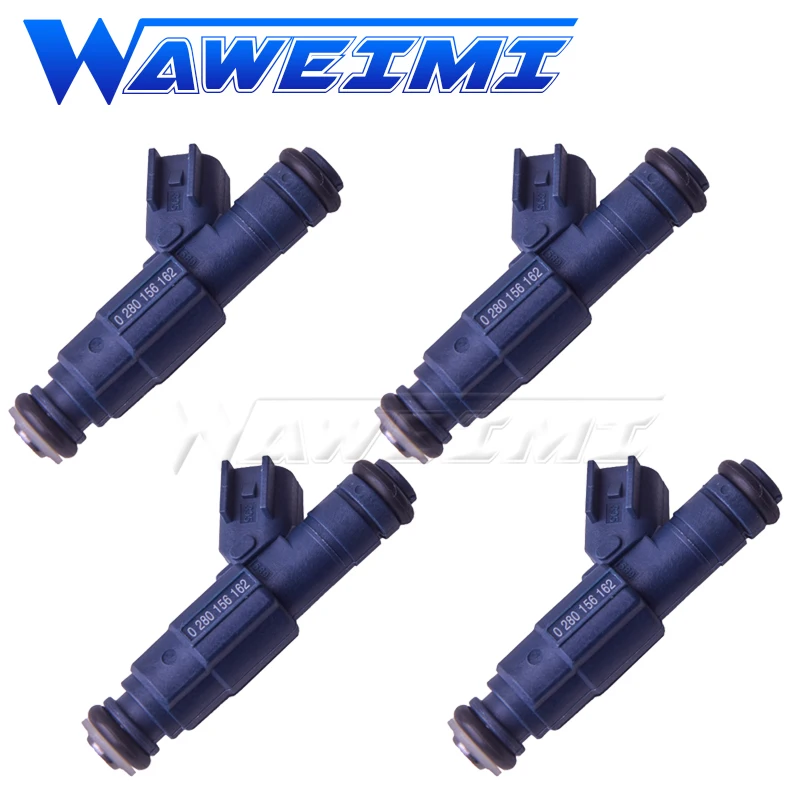 

WAWEIMI 4 PCS hot selling Fuel Injector gasoline injection nozzles 0280156162 For F-ord F-ocus Escape Mercury Mariner