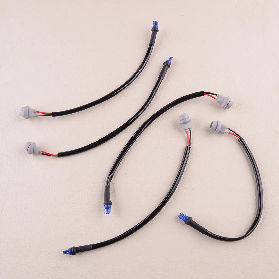 5x Clearance running light T10 Socket Extension Replacement Holder Wire Harness 