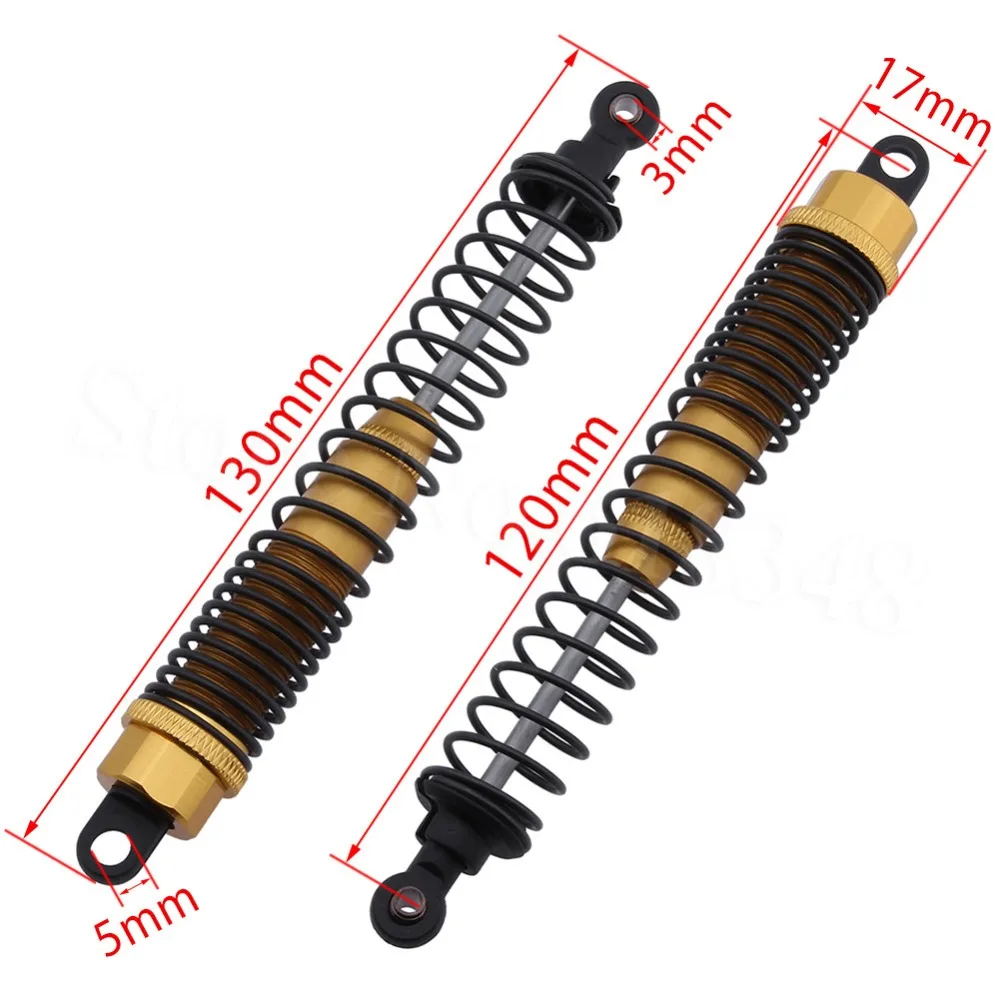 1 пара алюминиевый амортизатор 130 мм для HSP Pangolin 180007 RC 4WD | Игрушки и хобби