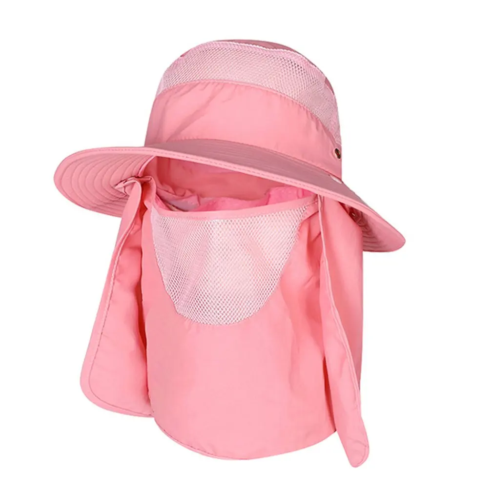 bike helmet neck sun protection