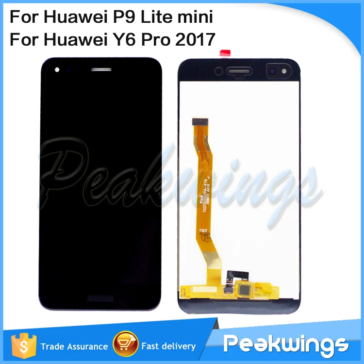 Дисплей для Huawei P9 Lite Мини ЖК дисплей SLA L02 TL00 экран с сенсорным сенсором в сборе Y6 Pro