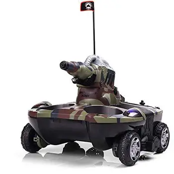 

ZHENDUO 24883A 2.4GHz 4WD Wireless Remote Radio Control RC Tank with LED Light water cannon Christmas gift Children's day gift