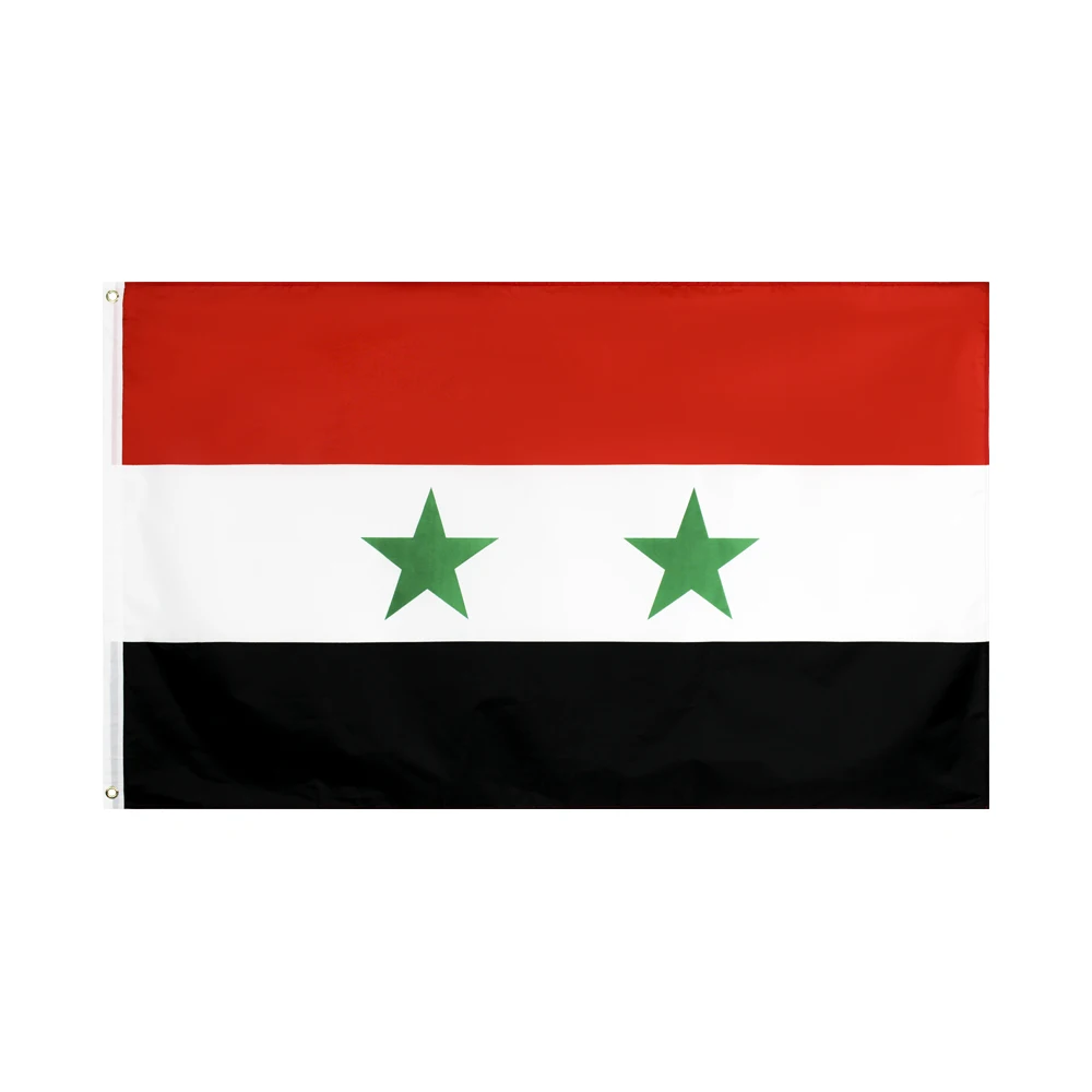 90x150cm Syria SYR sy National flag for decoration