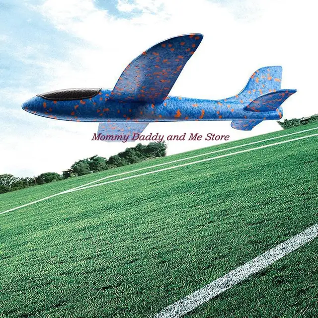 5-10pcs/lot Foam Material Hand Throw Plane Outdoor Launch Glider Children's Gift Model Toy 48 Cm Fun Children's Helicopter Toys 4